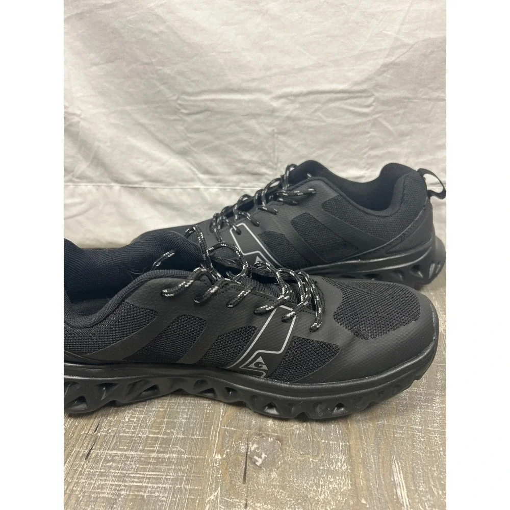Gerry Speed Trail Mens Shoes Black Trail Running Sneakers 1917405 Size 10.5